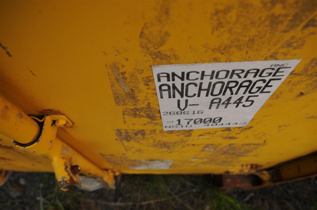 Bursts of colour in Alaska's wind-blasted, rusting harbours. 