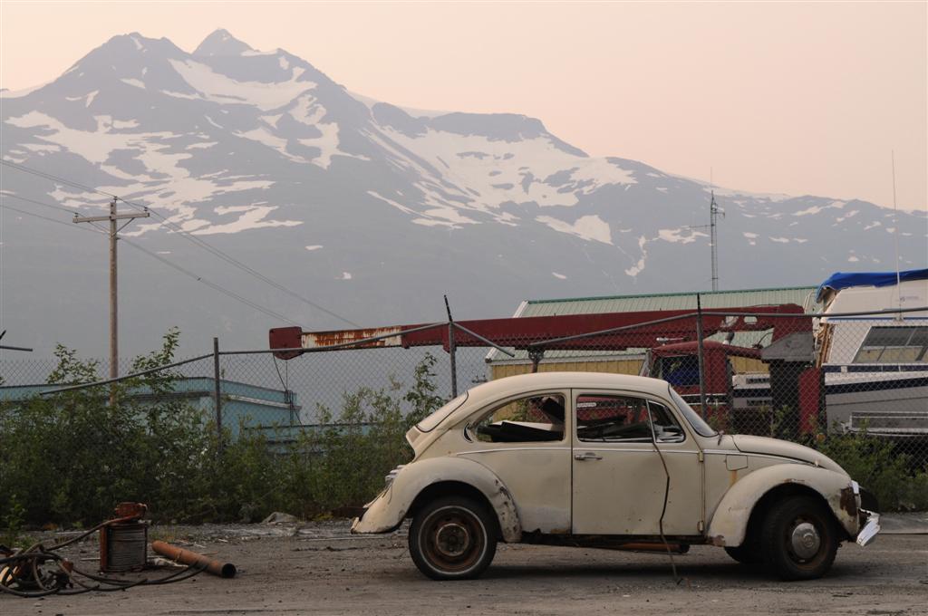 Alaska Two: a junk wasteland. 