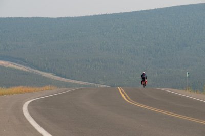 Although I like my dirt, some surprise stretches of tarmac provide some light relief. 