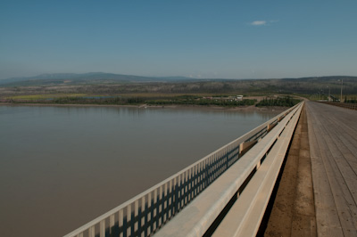 The Yukon River. Which meant we were close to the fabled Hot Spot. 