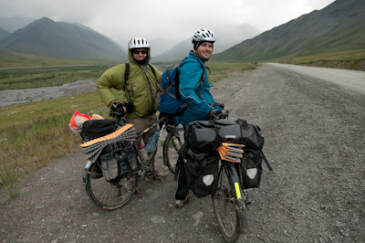 It was a different story for these guys from Bend, Oregon, heading south. 