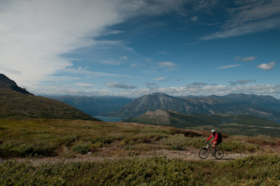 Mineral deposits in the glaciated lakes give them an emerald sparkle. 