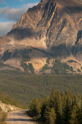 The Icefields is a classic bike ride. It can be busy at weekends, but at least there's a wide shoulder all the way. 