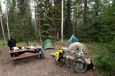 Cyclists unite! Or at least, share camping spots and save cash. 