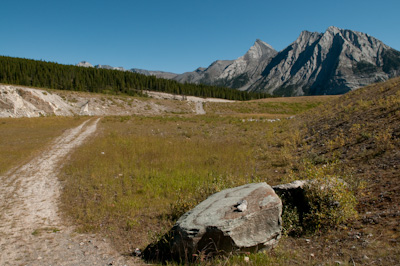 It's not all idyllic and remote like this, but there was certainly a lot more involving trails than I was expecting. 