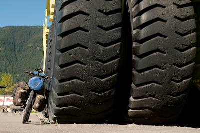 That reminds me - I must change my tyres. 