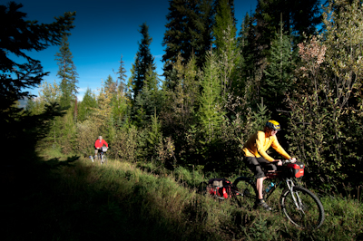 Although the Great Divide Ride isn't abundant in singletrack, there are some nice moments to spice things up. 