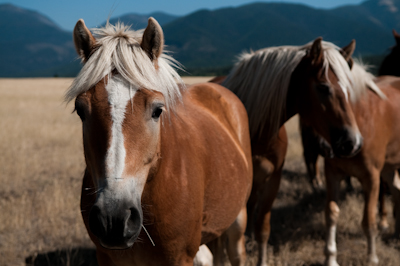 I'm no expert, but these horse looked like they'd make fine extras in a Clint Eastwood movie. 