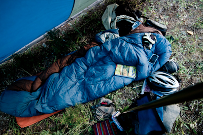 I love the Black Diamond Megamid tent. It's quick to pitch and sleeping out on the grass feels feral. 