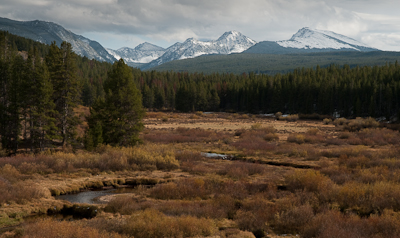 The climb up towards the pass was lush, passing one beautiful potential campsite after another, each enticing us to stop with these kinds of views...