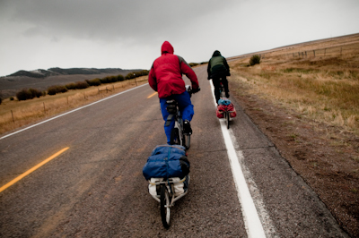 The day began with brooding skies, but none of the driving winds or snow we'd been promised. 