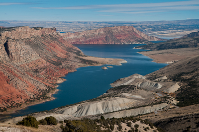 The Flaming Gorge Recreation Area, where dinosaurs did once roam...