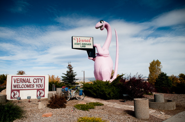 Vernal. Once home to dinosaurs. Now home to mormons and singletrack. 