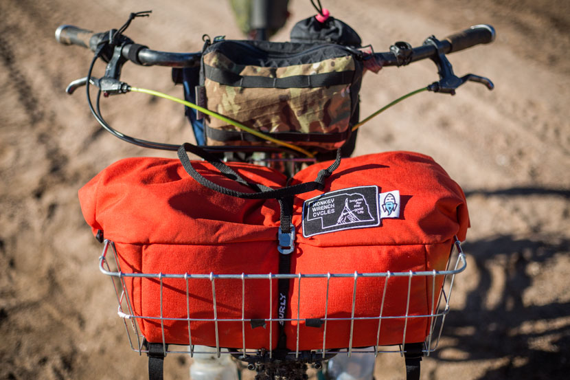 basket bag bike